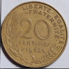 20 Centimes Marianne 1963