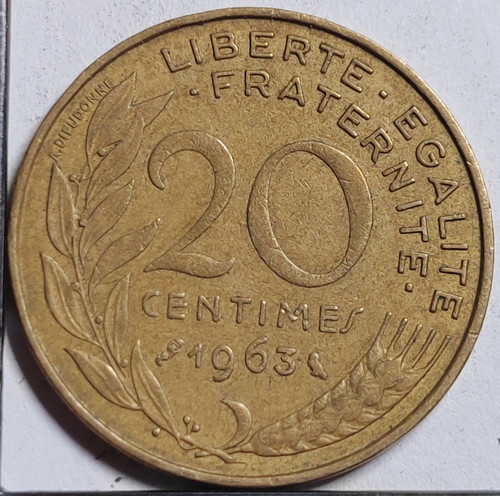 Centimes marianne 1963 - marianne,