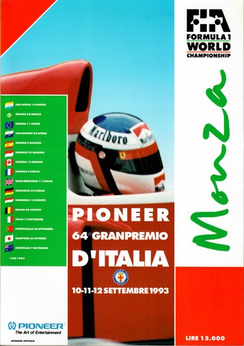 Gran premio italia 1993 - gran,