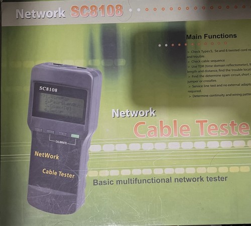 Tester per cavi - , lan