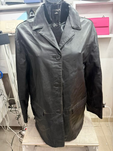 Giacca cappotto pelle - , donna