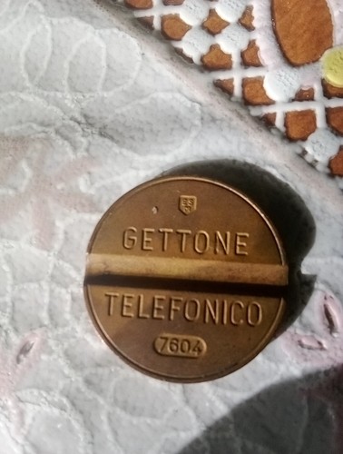 Gettone telefonico 7604 - gettone,