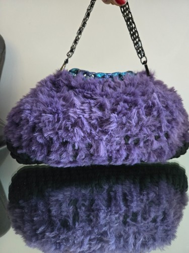 Borsa fatta mano crochet - fatta, in