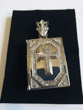 Ciondolo Bibbia in argento