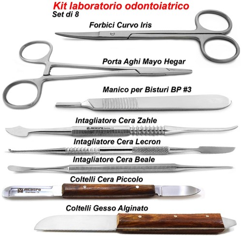 Kit laboratorio odontotecnico - kit,