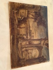 Quadro olio su tela applicato