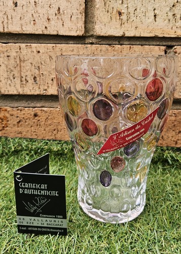 Vaso ottico vintage artisan - ottico,