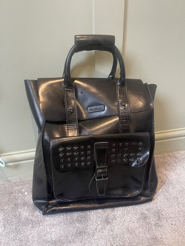 Zaino martens pelle nera - dr,