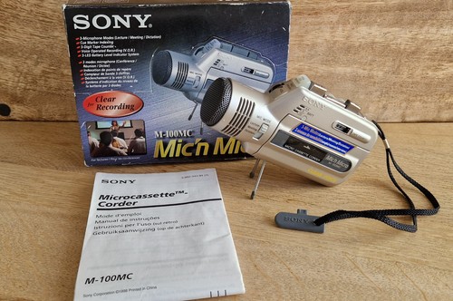 Sony microcassette recorder - sony,