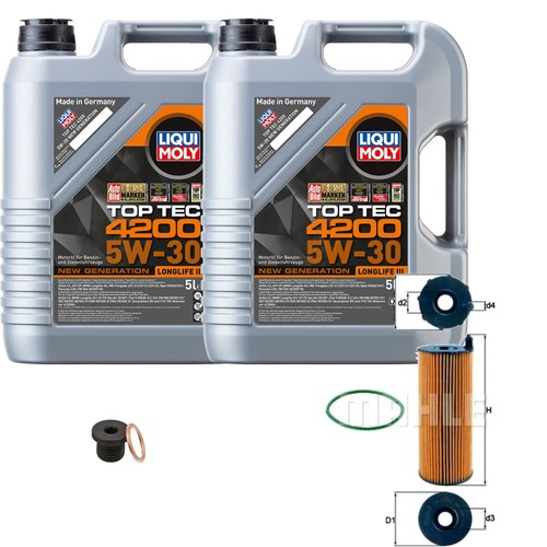 Filtro olio mahle - filtro,
