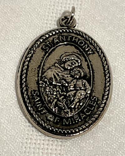 Vintage anthony medal - medal, saint