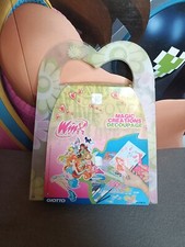 WINX MAGIC CREATION DECOUPAGE VINTAGE FILA GIOTTO SCUOLA WINX