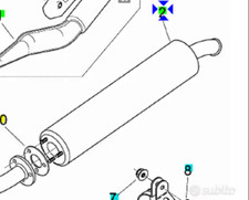 -Silenziatore Aprilia RS125 AP8119784