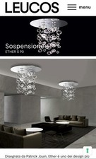 Lampadario Sospensione Design.  Prezzo trattabile! Acquistato € 2500