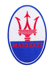 Maserati embroidered patch - embroidered,