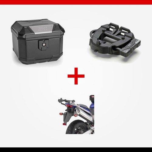 Kit givi b38n bauletto - bauletto, 38l