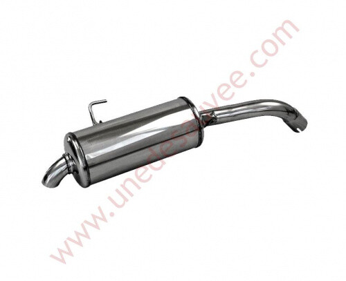 Silenziatore inox uscita - silenziatore,