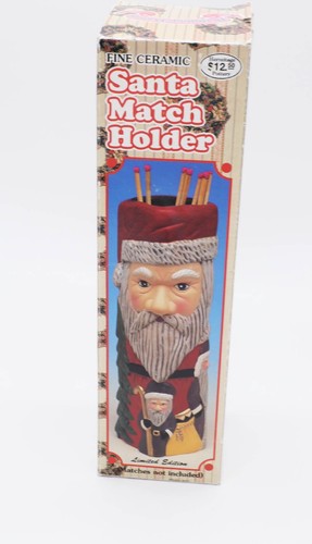 Porta fiammiferi babbo natale - porta,