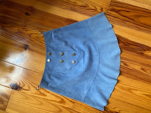 Gonna pinko suade blu linea - gonna,