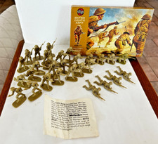 AIRFIX 51456 BRITISH EIGHT ARMY SERIE COMPLETA 29 PEZZI BOX ORIGINALE SCALA 1/32