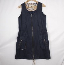 Vestito Burberry in cotone blu taglia XL da donna