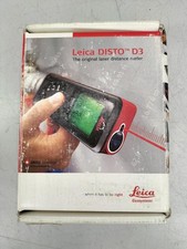 Distanziometro laser LEICA DISTO D3A con scatola custodia usato testato funzionante Giappone