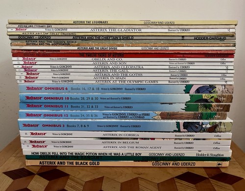 Job lot asterix books - of, 28