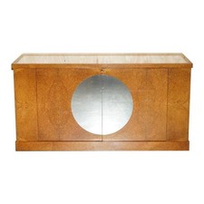 IMPORTANTE SOANE BRITAIN RRP £ 45.000 REALIZZATO PER CREDENZA BENTLEY AMBOYNA BURL