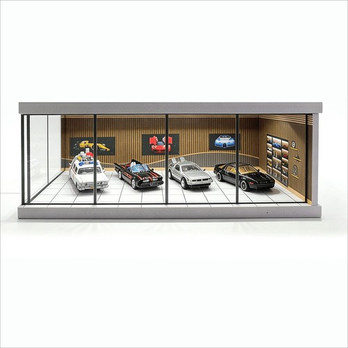 Diorama garage pressofuso