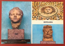 BERGAMA - TURCHIA - Testa di Eros - Regina romana Medusa - Testa di Satiro