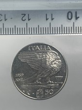 r73_447) Vittorio Emanuele III (1900-1943) 50 centesimi Impero  1939 XVII