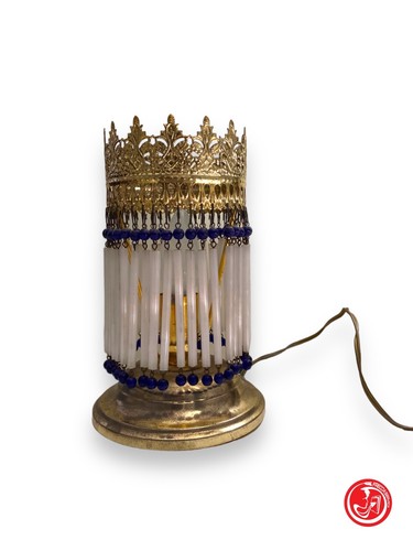 Lampada tavolo con pendenti - tavolo,