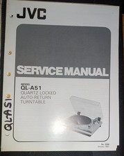 JVC QL-A51 Giradischi Manuale di Servizio Originale