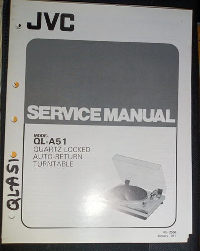 Jvc a51 giradischi manuale - ql-a51,