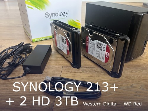 Nas synology 213 x hd - 2,
