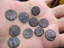 Lotto 10 monete romane /