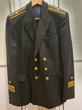 Giacca uniforme capitano di 3° classe di marina URSS anni '80 CCCP UDSSR Soviet