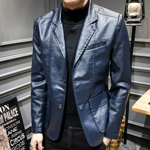 Blazer uomo giacca pelle - , abito