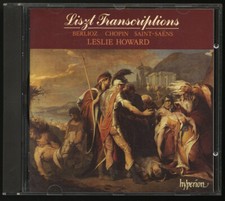 HYPERION cd LESLIE HOWARD liszt franscriptions - Berlioz, Chopin, Saint-Saëns