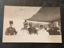 Ventennio Fotografia Originale Benito Mussolini Vittorio Emanuele III Foto Risi
