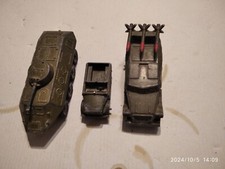 LOTTO MEZZI MILITARI- METALLO- SCALA NON INDICATA (1/72 ?) ANNI' 70/80- RUSSIA