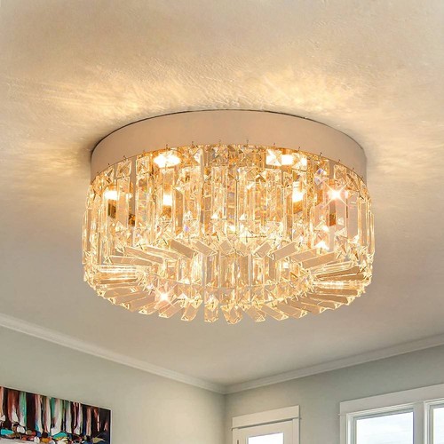 Plafoniera cristallo led - plafoniera,