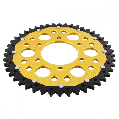 Pignone alluminio oro - , denti