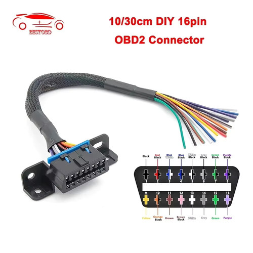 Cavo obd2 j1962 estensione - obd2,
