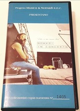 VHS CONCERTI ORIGINALI NOMADI, MINA, VENDITTI ECC..