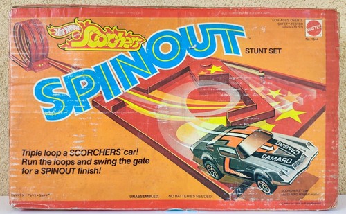 Spinout stunt set mattel hot - spinout,