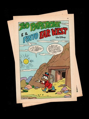 Zio paperone finto far - zio,