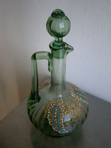 Caraffa 1900 vetro soffiato - caraffa,