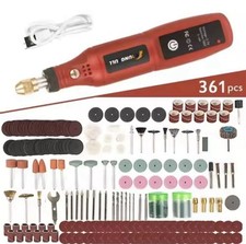 Mini trapano elettrico USB cordless utensile Dremel per legno vetro metallo 80W