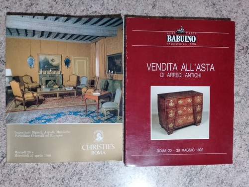 Cataloghi asta christies - 2, d'asta